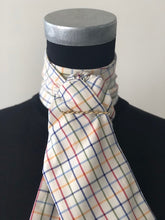 Load image into Gallery viewer, Self Tie Traditional Tattersall Check Country Red