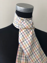 Load image into Gallery viewer, Self Tie Traditional Tattersall Check Country Red