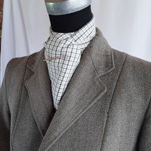 Load image into Gallery viewer, Self Tie Traditional Tattersall Check Stock- Green Check