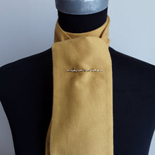 Load image into Gallery viewer, Self Tie Traditional Stock - Mustard