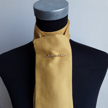 Load image into Gallery viewer, Self Tie Traditional Stock - Mustard