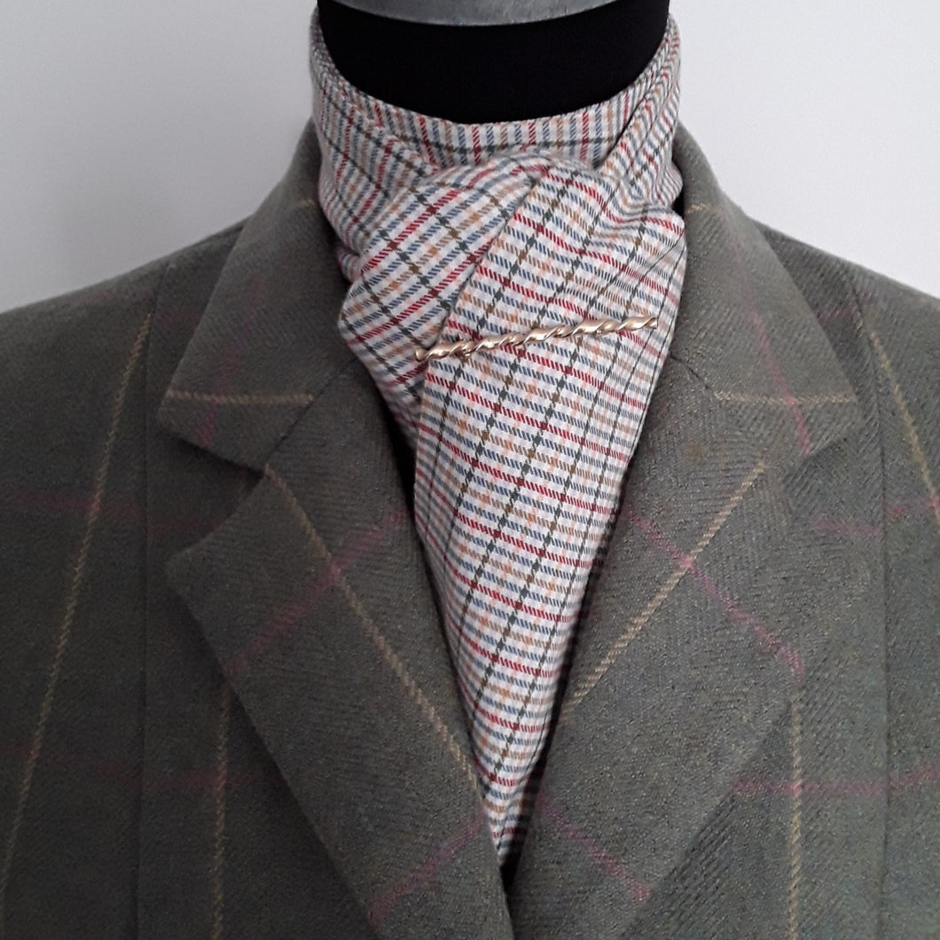 Self Tie Traditional Tattersall Check Stock- Colours